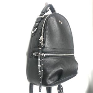 Joe’s Black Vegan Leather Mini Backpack Purse